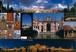 El Puente de Triana. Carteles de Turismo. Grupo Pandora. Editor: Pedro Tabernero.